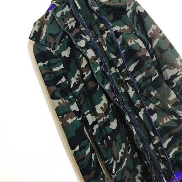 SUPERDRY Camo Print Faux Fur Professional The Parka Hooded Jacket Size XS - Picture 4 of 15